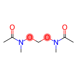 Acetamide,  N,N-[methylenebis(oxy)]bis[N-methyl-  (9CI)