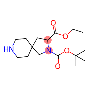 2-(tert-butyl) 3-ethyl 2,8-diazaspiro[4.5]decane-2,3-dicarboxylate