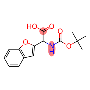 2-(benzofuran-2-yl)-2-((tert-butoxycarbonyl)amino)aceticacid