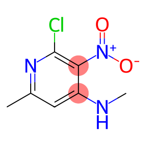 2-CHLORO-N,6-DIMETHYL-3-NITROPYRIDIN-4-AMINE