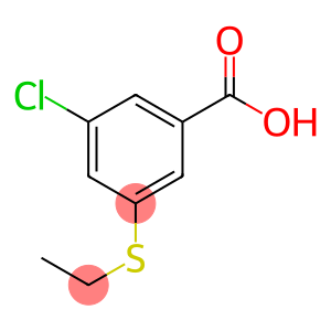 3-chloro-5-(ethylthio)benzoic acid