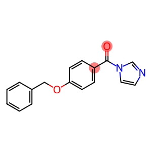 (4-(benzyloxy)phenyl)(1H-imidazol-1-yl)methanone