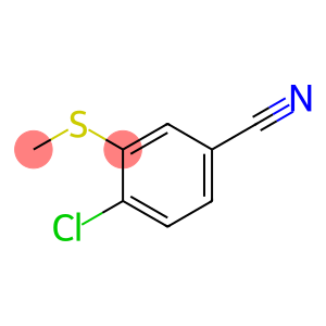 4-chloro-3-(methylthio)benzonitrile