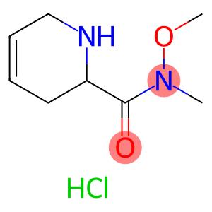 N-Methoxy-N-methyl-1,2,3,6-tetrahydropyridine-2-carboxamide hydrochloride