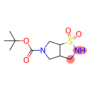 叔-丁基四氢-2H-吡咯并[3,4-D]异噻唑-5(3H)-甲酸基酯 1,1-二氧化
