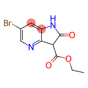 1H-Pyrrolo[3,2-b]pyridine-3-carboxylic acid, 6-bromo-2,3-dihydro-2-oxo-, ethyl ester