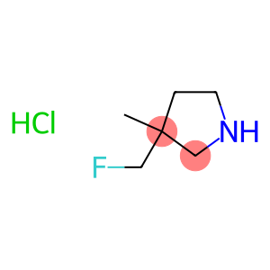 3-(Fluoromethyl)-3-Methylpyrrolidine Hydrochloride