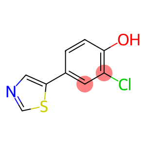 2-氯-4-(噻唑-5-基)苯酚