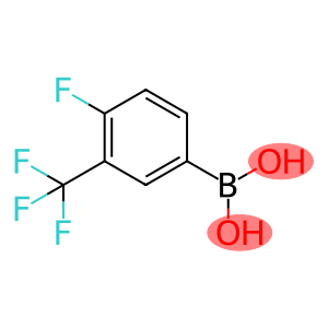 4-Fluoro-3-(trifluoroMethyl)phenylboronic Acid (contains varying aMounts of Anhydride)