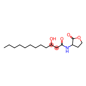 Dodecanamide, 3-hydroxy-N-(tetrahydro-2-oxo-3-furanyl)-