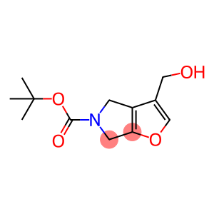 5H-Furo[2,3-c]pyrrole-5-carboxylic acid, 4,6-dihydro-3-(hydroxymethyl)-, 1,1-dimethylethyl ester