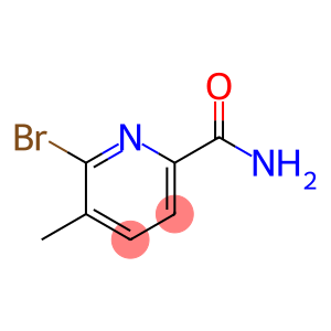 6-Bromo-5-methyl-pyridine-2-carboxylic acid amide