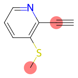 2-Ethynyl-3-(methylthio)pyridine