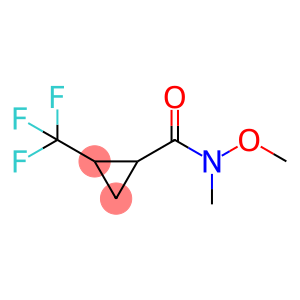 N-甲氧基-N-甲基-2-(三氟甲基)环丙烷-1-甲酰胺