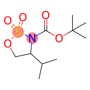 1,2,3-Oxathiazolidine-3-carboxylic acid, 4-(1-methylethyl)-, 1,1-dimethylethyl ester, 2,2-dioxide