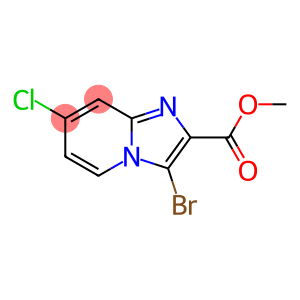 Imidazo[1,2-a]pyridine-2-carboxylic acid, 3-bromo-7-chloro-, methyl ester
