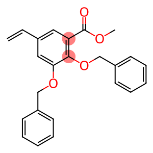 2,3-双(苄氧基)-5-乙烯基苯甲酸甲酯