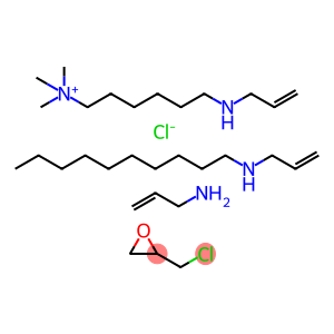 2-Propen-1-amine polymer with (chloromethyl)oxirane, N-2-propenyl-1-decanamine and N,N,N-trimethyl-6-(2-propenylamino)-1-hexanaminium chloride hydrochloride