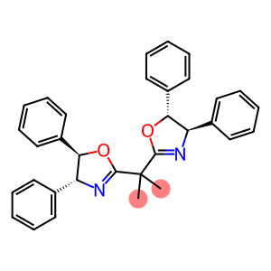(4R,4′R,5R,5′R)-2,2′-(1-methylethylidene)bis[4,5-dihydro-4,5-diphenyl)oxazole