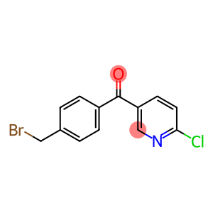 Methanone, [4-(bromomethyl)phenyl](6-chloro-3-pyridinyl)-