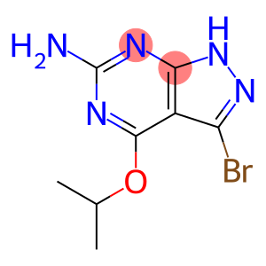3-溴-4-异丙氧基-1H-吡唑并[3,4-d]嘧啶-6-胺