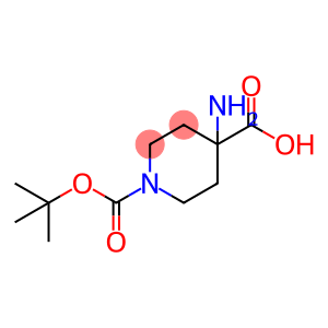 4-N-(tert-Butoxycarbonyl)-1,1-amino-piperidinyl carboxylic acid hemihydrate