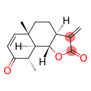 (3aS)-3a,5,5a,9,9aβ,9bα-Hexahydro-5aα,9β-dimethyl-3-methylenenaphtho[1,2-b]furan-2,8(3H,4H)-dione