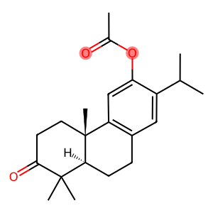 (4aS)-6-Acetyloxy-3,4,4a,9,10,10aα-hexahydro-1,1,4aβ-trimethyl-7-(1-methylethyl)-2(1H)-phenanthrenone