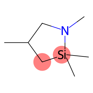 1-Aza-2-silacyclopentane, 1,2,2,4-tetramethyl-