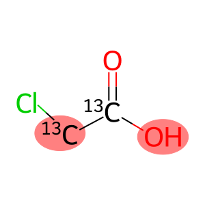 Chloroacetic acid-13C2