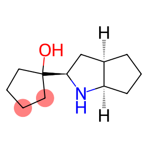 Cyclopentanol, 1-(octahydrocyclopenta[b]pyrrol-2-yl)-, [2R-(2-alpha-,3a-ba-,6a-ba-)]- (9CI)