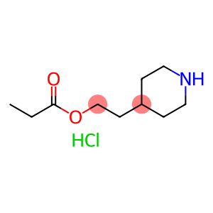 2-(4-Piperidinyl)ethyl propanoate hydrochloride
