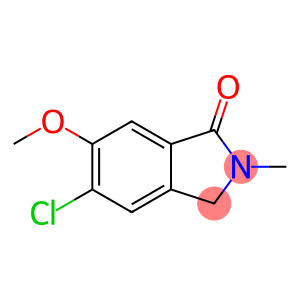 5-chloro-6-methoxy-2-methylisoindolin-1-one