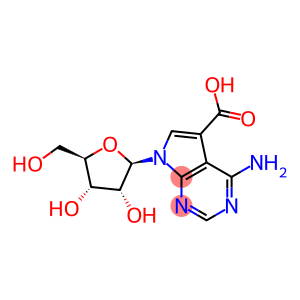 4-Amino-7-β-D-ribofuranosyl-7H-pyrrolo[2,3-d]pyrimidine-5-carboxylic acid