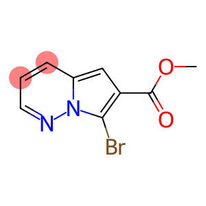 Pyrrolo[1,2-b]pyridazine-6-carboxylic acid, 7-bromo-, methyl ester