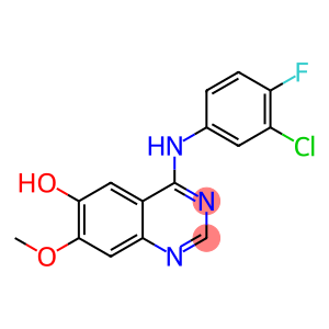 4-(3-Chloro-4-fluorophenylamino)-6-hydroxy-7-methoxyquinazoline