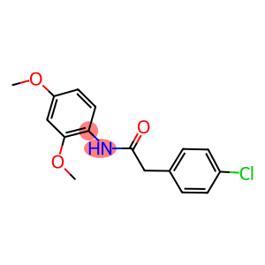 2-(4-chlorophenyl)-N-(2,4-dimethoxyphenyl)acetamide