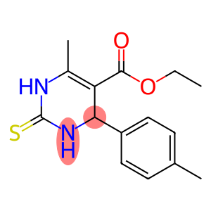 ethyl 6-methyl-2-thioxo-4-(p-tolyl)-1,2,3,4-tetrahydropyrimidine-5-carboxylate