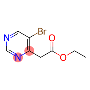 (5-Bromo-pyrimidin-4-yl)-acetic acid ethyl ester