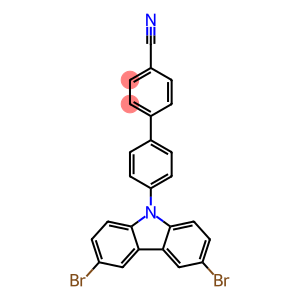 4′-(3,6-二溴-9H-咔唑-9-基)[1,1′-联苯]-4-腈基