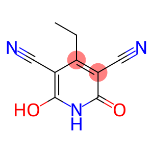 3,5-Pyridinedicarbonitrile, 4-ethyl-1,2-dihydro-6-hydroxy-2-oxo-