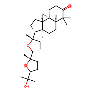 (14α,15S,17aR)-15-Methyl-15,17a:20,24-diepoxy-25-hydroxy-D-homo-C,30-dinor-13,17a-secodammaran-3-one