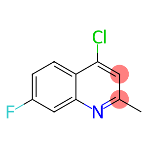4-Chloro-7-fluoro-2-methylquinoline