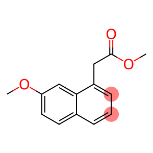 1-Naphthaleneacetic acid, 7-Methoxy-, Methyl ester