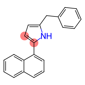 2-Benzyl-5-(1-naphthyl)-1H-pyrrole