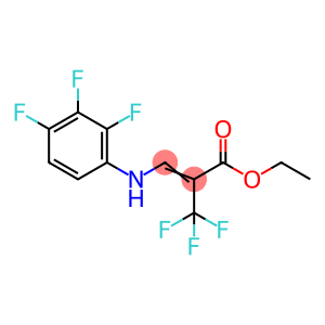 2-Propenoic acid, 2-(trifluoromethyl)-3-[(2,3,4-trifluorophenyl)amino]-, ethyl ester