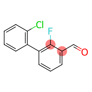 [1,1'-Biphenyl]-3-carboxaldehyde, 2'-chloro-2-fluoro-
