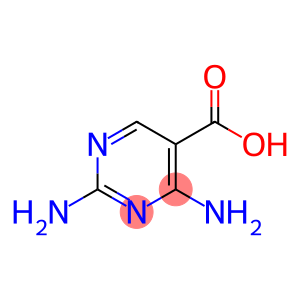 5-Pyrimidinecarboxylic acid, 2,4-diamino-