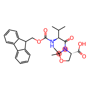 (S)-3-((S)-2-((((9H-Fluoren-9-yl)methoxy)carbonyl)amino)-3-methylbutanoyl)-2,2-dimethyloxazolidine-4-carboxylic acid
