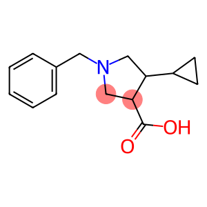 1-Benzyl-4-cyclopropyl-3-pyrrolidinecarboxylic acid